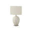 Lampe de table contemporaine en céramique avec abat-jour