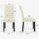 Tufted  Fabric Upholstered Parsons Dining Chairs