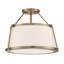 Plafonnier semi-encastré 3 lumières 15,5 po Vonnie-837547117