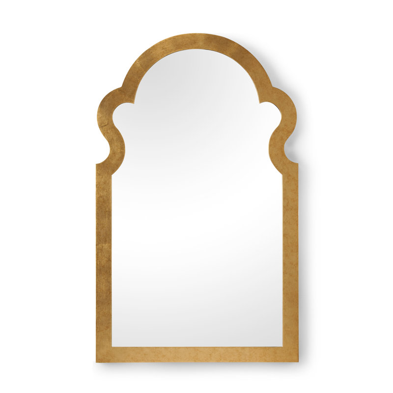Miroir décoratif traditionnel Jagger, Or antique