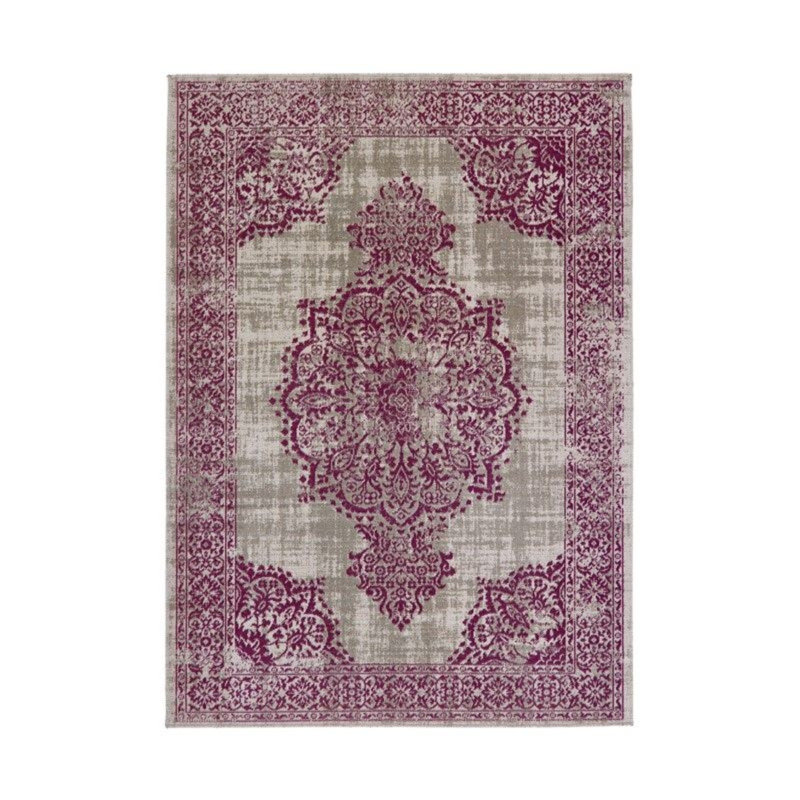 Brieah Floral Flokati Indoor / Outdoor Area Rug, Runner 67 x 200cm