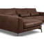 Houston Full Grain Leather Corner Sofa-1179617231-1179617229