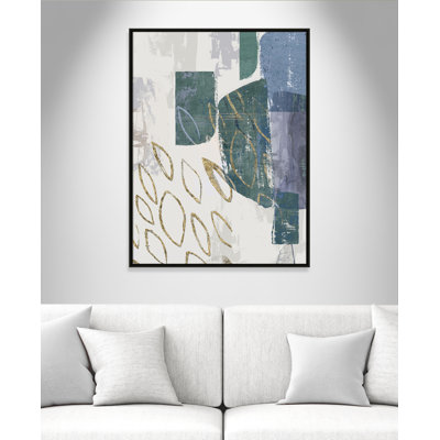 Shape of Formation III - Blue Version Print par Casa Fine Arts
