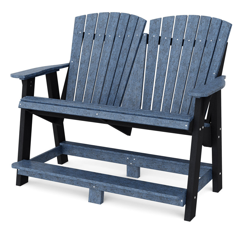 Heritage Double High Adirondack, Patriot Blue/Black