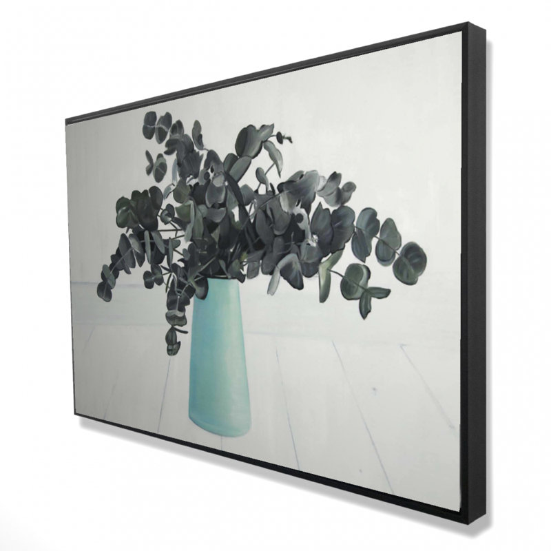"Bouquet d'eucalyptus" sur toile