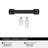 Surpass 12-5/8 inch (320mm) Center-to-Center Matte Black Cabinet Pull-50304289-112547281