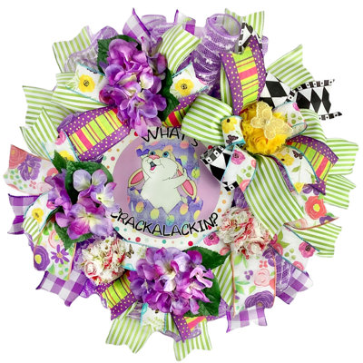 Couronne lumineuse en maille 18 po