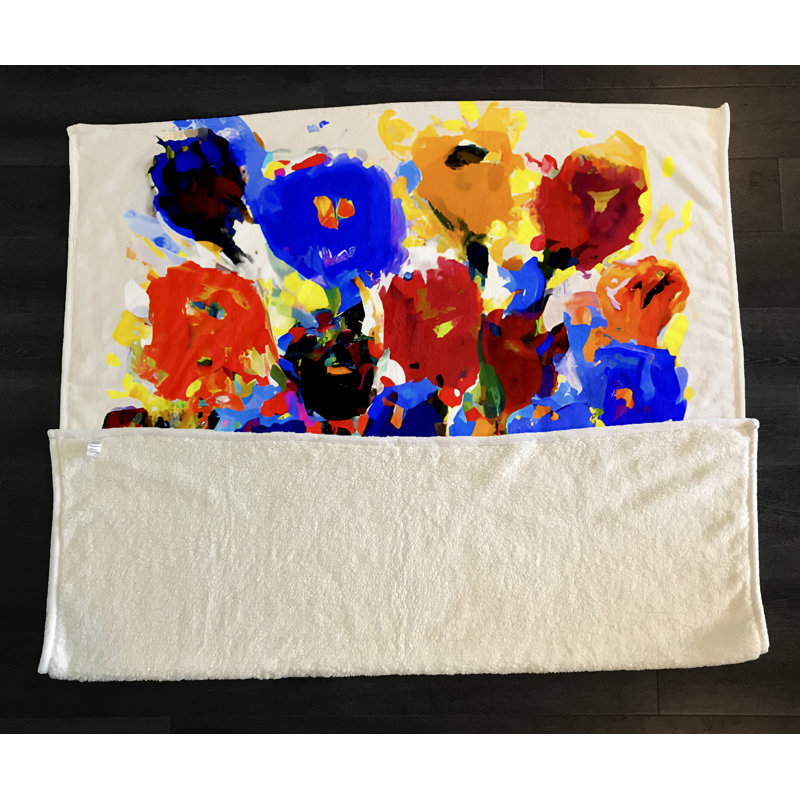 Throw Blanket, 51" W x 60" L