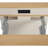 59.5" Kitchen Island With Extendable Dining Table