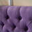 Queen Size Solid Wood Tufted Upholstered Headboard with Adjustable Metal Legs, Modern Button Design for Bedroom-977663663
