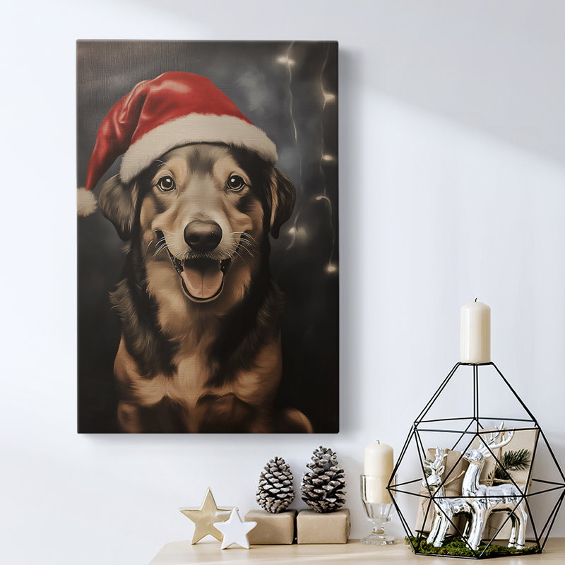 Art des Fêtes de Noël - Toile tendue avec châssis - Série 2-CCLIX