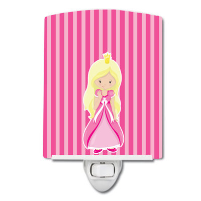 Blonde Girl Princess Wendy Ceramic Night Light