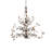 72" Wide Oak Leaf 15 Light Chandelier