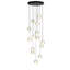 Luminaire suspendu suspendu en cristal 14 lumières Adorata-605267584