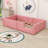 Twin Upholstered Platform Bed With Charging Ports And Slats