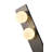 Traditional 2 Light Black Steel Wall Sconce