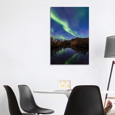 Northern Lights Reflection by Lucas Moore - Wrapped Canvas Print