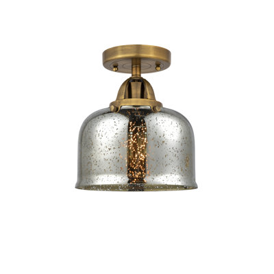 Glass LED Semi Flush Mount