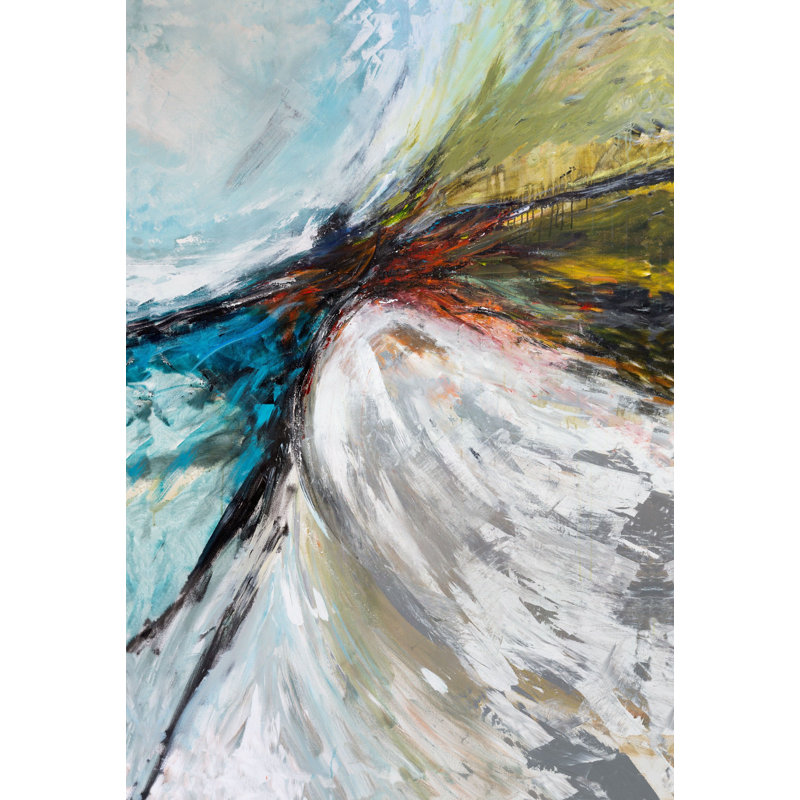 «Over Actual» par John Beard, reproduction d'art sur toile tendue, H 40 po x l 30 po x P 1,5 po