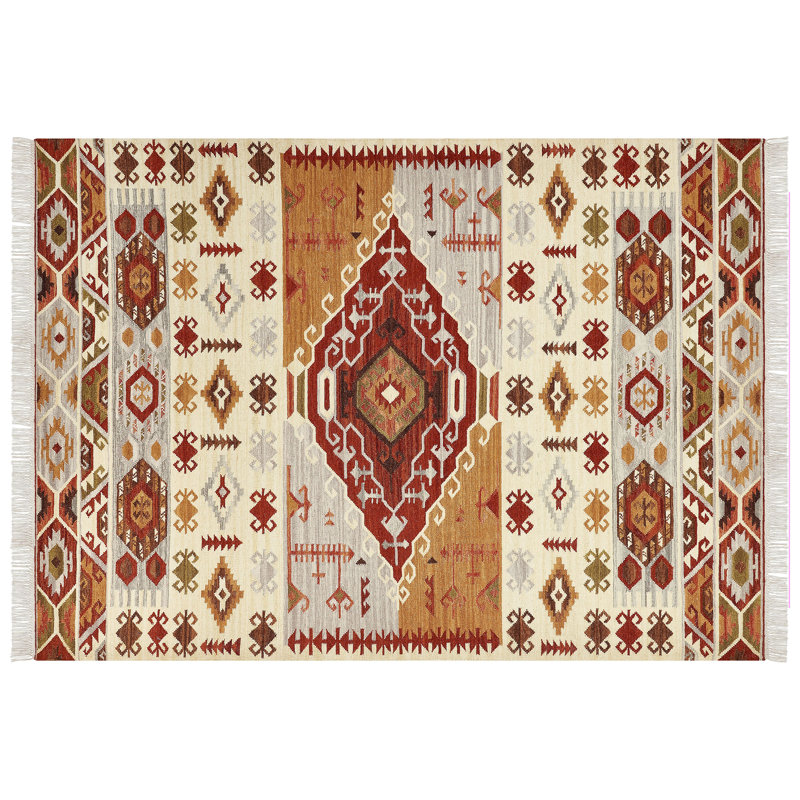 Billib Southwestern Hand Woven Area Rug, Rectangle 200 x 300cm
