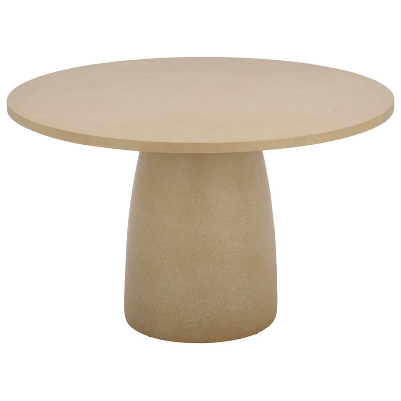 Aurielle Round Dining Table, Beige