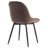 Chardee Upholstered Dining Chairs Faux Leather Waterproof Side Chair With Metal Frame-677716634