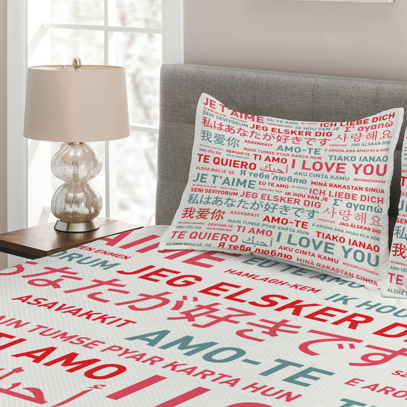 Eclectic Polyester Coverlet