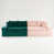 Green/Pink Velvet