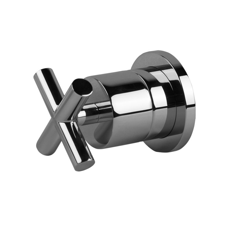 Cigno Built-in Faucet Trim Diverter, Polished Chrome
