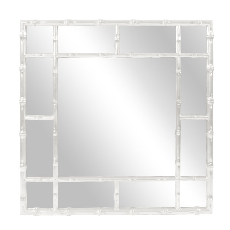 Miroir d'appoint sans cadre Eile, Blanc