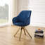 Velvet Swivel Accent Chair-1825405949