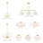 Konur 3-Light Linear Kitchen Island Pendant -1316486334