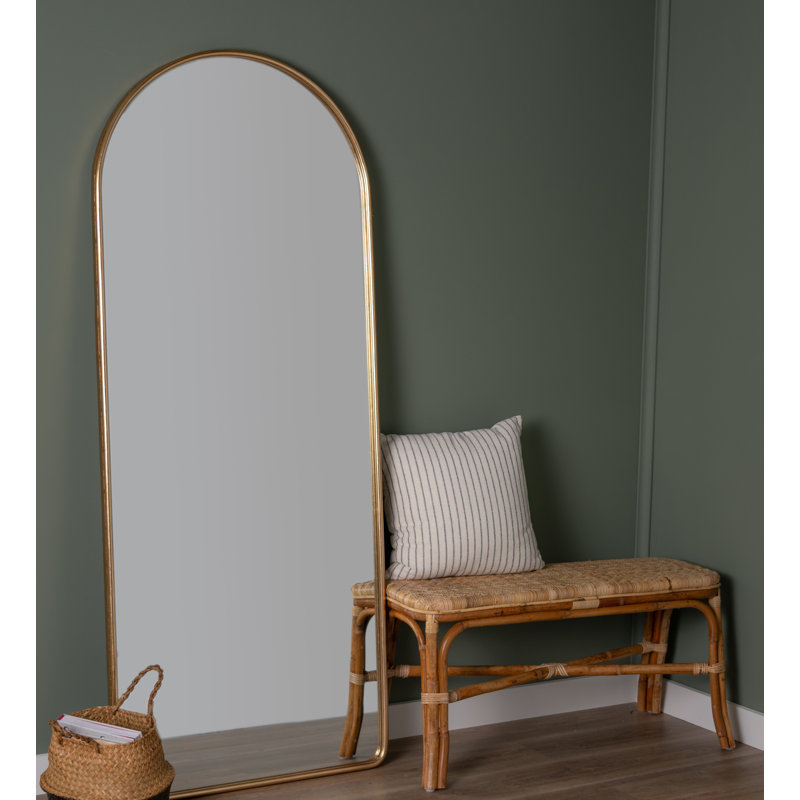 Miroir pleine grandeur moderne et contemporain Eaton, Doré