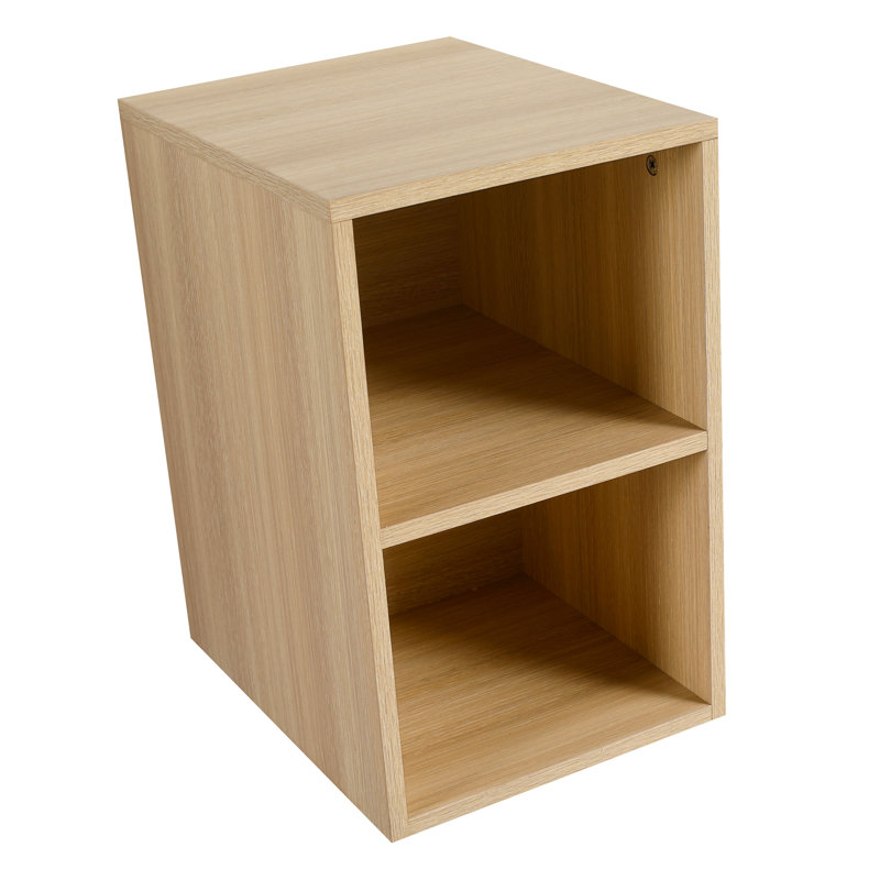 Bathroom Storage Shelves, Wall Mounted, 12 Inch, Plywood With American White Oak, Two Spaces For Storing Small Things Inch Mounted And Dressing Room