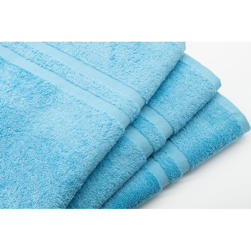 Midweight Bath Towel, Aqua