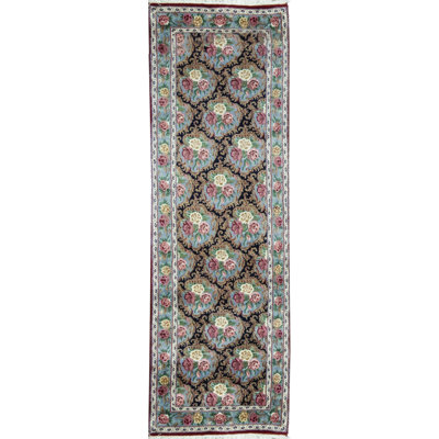 Wool Floral Indoor Rug