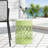 Modern Side Table with Iron Cut Design-741315199