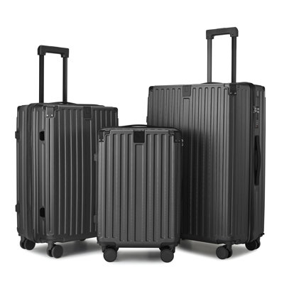 20"/24"/28" 3 pcs/set in ABS Spinner Wheel Luggage,Hard-shell suitcase set, durable hard-shell suitcase set with universal wheels