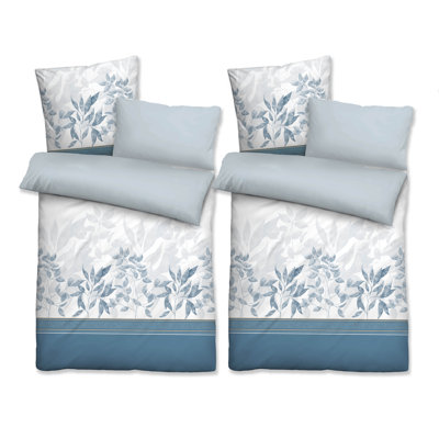 100% Cotton Reversible 6 Piece Duvet Cover Set