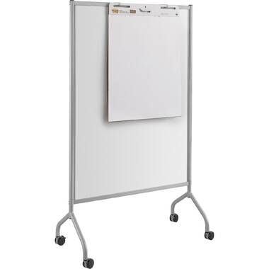 FixtureDisplays Double-Sided Easel with Dry Erase Magnetic Surfaces - Blue