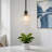 Single Pendant Light With Glass Shade