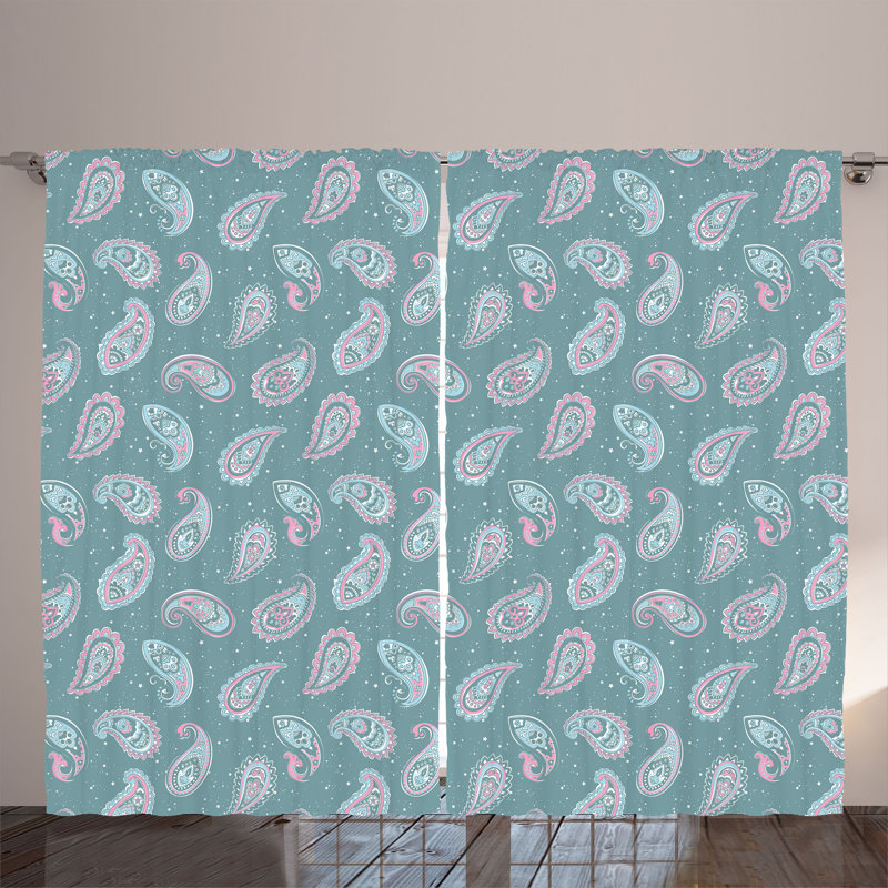 Semi Sheer Curtain Pair