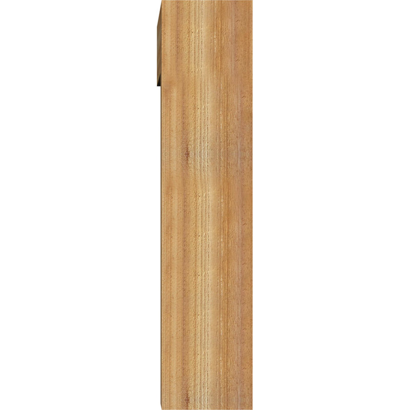 Support Funston Block avec support décalé, 36 x 28, Cèdre rouge occidental de l 8 po (scié brut)