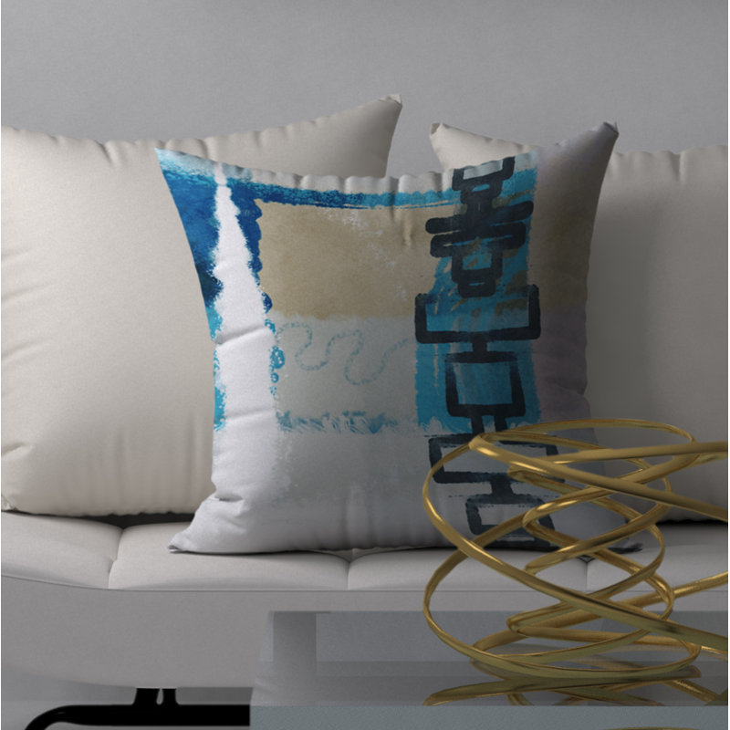 Housse de coussin décorative carrée Juicy Fast, 24" X 24"