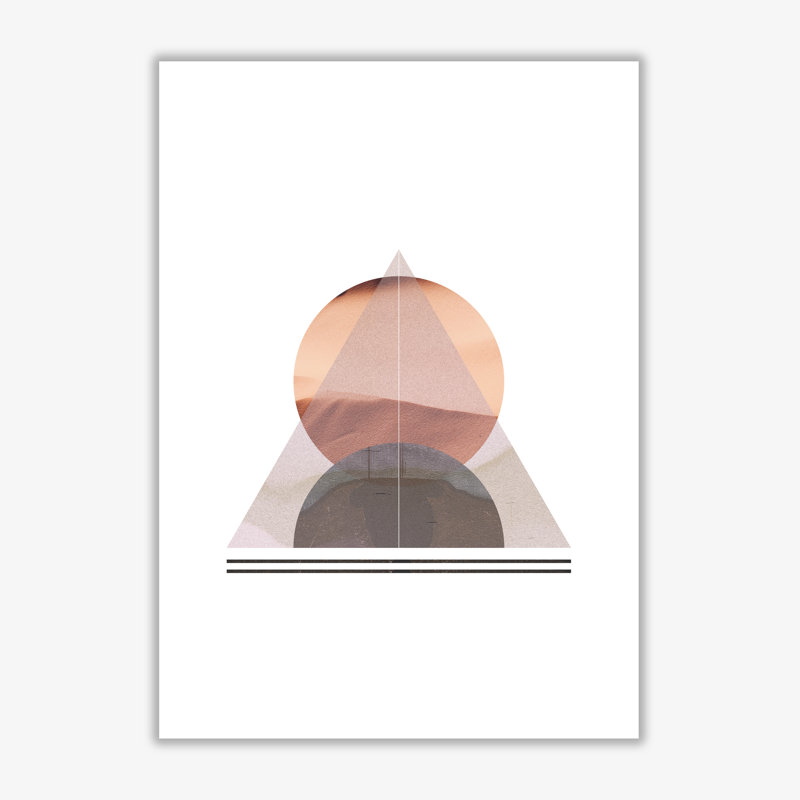 Abstract Sandstorm 2 - Print, No Frame, 42 cm H x 30 cm W x 1 cm D