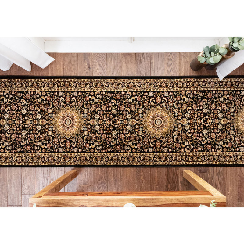 Tapis d'escalier Ginter Aviva, Tapis de couloir 2 pi 2 po x 22 pi