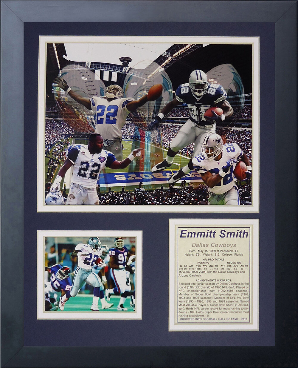 Emmitt Smith - Dallas Cowboys Canvas Print