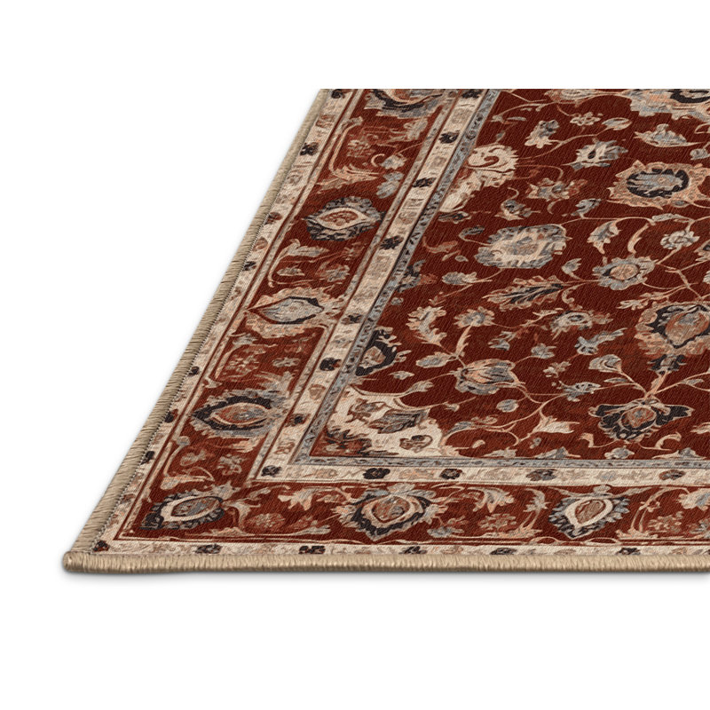 Tapis brun lavable à la machine, Tapis de couloir 2 pi x 4 pi