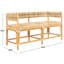 Elexa Banana Weaving Bench