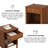 Pablo Solid Wood Nightstand